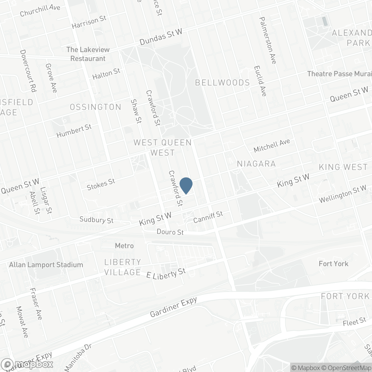 B - 889 ADELAIDE STREET W, Toronto, Ontario M6J 3T1
